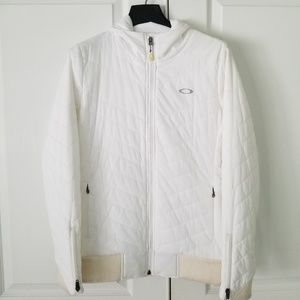 Oakley Women's Ski Jacket - Small (White)